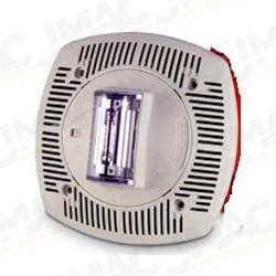 Potter Amseco SPKSTR-24CLPPW, Low Profile Ceiling Mount Speaker Strobe, Off-White, No Lettering