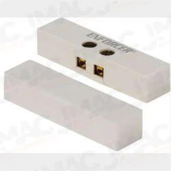 Seco-Larm SM-4003-TQ-W Screw-Terminal Adhesive Surface-Mount Magnetic Contacts, White