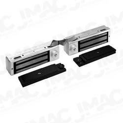 Dynalock 3121C2-DSM2 Delay Egress System Magnetic Lock, Double Outswining Door, Double Coil, Satin Aluminum