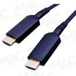 Vanco HDFIBER125 Slim High Speed HDMI Active Fiber Optical Cable, 125ft.