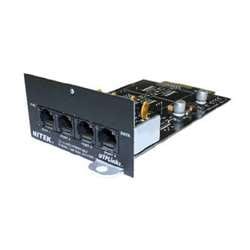 Nitek CXM22 Four Channel Crossover and Power Insertion Card Component of the UTPLinks System