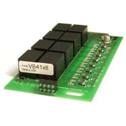 Nitek VB41x8 Video Balun Transreceiver Card for Twisted Pair, Up to 750ft., 8 Balun Units