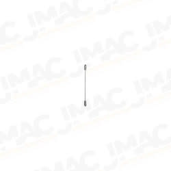 Von Duprin 2227EO-3-SP28 Surface Mounted Vertical Rod Exit Device, No Outside Trim, 3' Door, Painted Aluminum