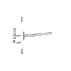 Von Duprin 3327A-L-06-3-US28-RHR Surface Mounted Vertical Rod Exit Device, 06 Lever, Right Hand Reverse, 3' Door, Satin Aluminum