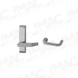 Von Duprin 360L-BE-03-US26D-LHR Lever Trim, 03 Lever, Left Hand Reverse, Blank Escutcheon, Satin Chrome