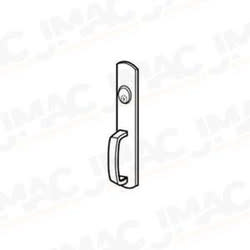 Von Duprin 880NL-R-US26 Night Latch Trim, Bright Chrome