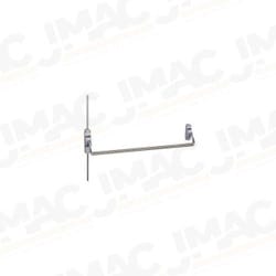 Von Duprin 8827TL-US26D Surface Mounted Vertical Rod Exit Device, Turn Lever Trim, Satin Chrome