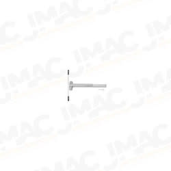 Von Duprin 9947EO-3-26D Concealed Vertical Rod Device, Grooved Mechanism, No Outside Trim, 3' Door, Satin Chrome