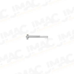 Von Duprin 99EO-3-US26 Rim Exit Device, Grooved Mechanism, No Outside Trim, 3' Door, Bright Chrome