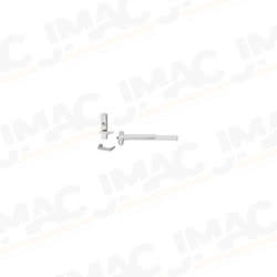 Von Duprin 99L-06-F-3-26D-LHR Rim Fire Exit Device, Grooved Mechanism, 06 Lever, Left Hand Reverse, 3' Door, Satin Chrome