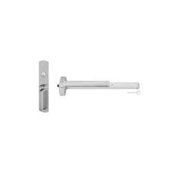 Von Duprin 99TP-3-26D Rim Exit Device, Grooved Mechanism, Thumbpiece Trim, 3' Door, Satin Chrome