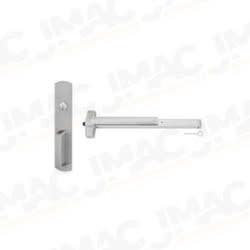 Von Duprin CD98NL-4-26D Rim Exit Device, Cylinder Dogging, Smooth Mechanism, Night Latch, 4' Door, Satin Chrome