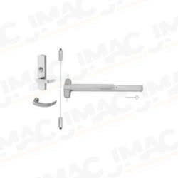 Von Duprin 9927L-17-3-26D-LHR Surface Mounted Vertical Rod Device, Grooved Mechanism, 17 Lever, 3' Door, Left Hand Reverse, Satin Chrome