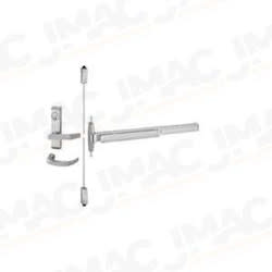 Von Duprin 3327A-L-17-3-313-LHR Surface Mounted Vertical Rod Exit Device, 17 Lever, Left Hand Reverse, 3' Door, Dark Bronze