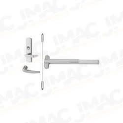 Von Duprin 9927L-07-F-3-26D-LHR Fire Surface Mounted Vertical Rod Device, 07 Lever, 3' Door, Left Hand Reverse, Satin Chrome