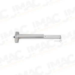 Von Duprin 98EO-4-US26 Rim Exit Device, Smooth Mechanism, No Outside Trim, 4' Door, Bright Chrome