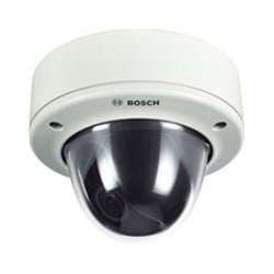 Bosch VDN-498V03-11S Vandal Resistant Day/Night 2X Camera, 1/3" CCD, WDR, D/N, 540TVL, 2.8-10mm, F1.2, PAL, Surface Mount, White