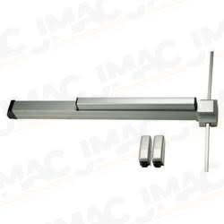 Von Duprin 2227EO-F-4-SP28 Surface Mounted Vertical Rod Fire Exit Device, No Outside Trim, 4' Door, Painted Aluminum