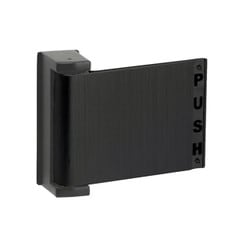 Adams Rite 4590-04-00-335 Deadlatch Paddle, Push to Right, 1-3/4", Black Anodized for 4300/4500/4900 Series