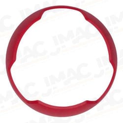 System Sensor BZRC-F Red Bezel, FIRE, Ceiling Mount, 5 Per Box