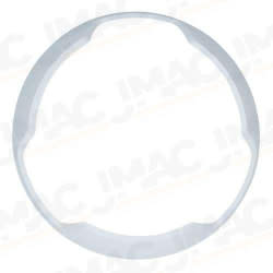 System Sensor BZWC-AL White Bezel, ALERT, Ceiling Mount, 5 Per Box