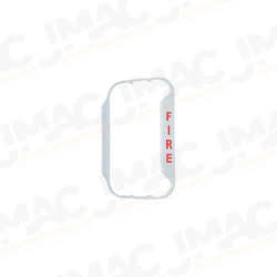 System Sensor BZW-PG White Bezel, FOGO, Wall Mount, 5 Per Box