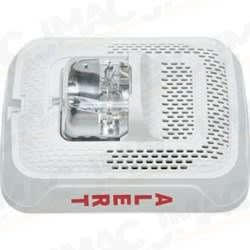 System Sensor SPSWL-CLR-ALERT Speaker Strobe, Wall Mount, ALERT, White, Clear Lens