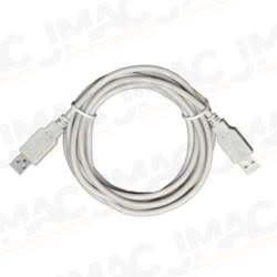 Bosch Security B99 USB Direct Connect Cable for B Series Programming and Service 9.85ft, Male A to Male A USB Cable For Local Programming Of Control Panels With On-Board USB Ports