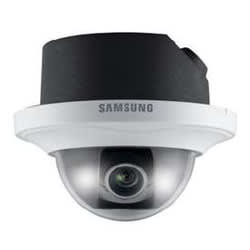 Samsung Techwin SND-3080CF 4CIF Object Counting WDR Network Dome Camera, 30fps, 2.8-11mm, Flush Mount