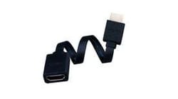Vanco 233201X Super Flex Flat HDMI High Speed Male to Female Cable, 1ft.