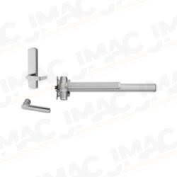 Von Duprin 9875L-DT-18-F-4-US4-RHR Mortise Lock Fire Exit Device, Dummy Trim, 18 Lever, Right Hand Reverse, 4' Door, Satin Brass