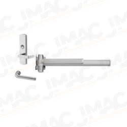 Von Duprin 9875L-NL-02-F-4-US28-RHR Mortise Lock Fire Exit Device, Night Latch, 02 Lever, Right Hand Reverse, 4' Door, Satin Aluminum