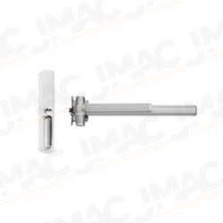 Von Duprin 9875TP-BE-F-4-US28 Mortise Lock Fire Exit Device, Smooth Mechanism, Thumbpiece Trim, Blank Escutcheon, 4' Door, Satin Aluminum