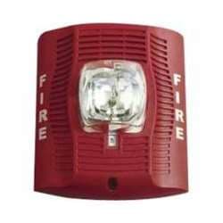 System Sensor SPSR Speaker Strobe, Red, Wall Mount, FIRE Lettering, Standard Candela System Sensor SPSR Speaker Strobe, Red, Wall Mount, FIRE Lettering, Standard Candela