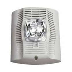 System Sensor SPSW-P Speaker Strobe, White, Wall Mount, Standard Candela