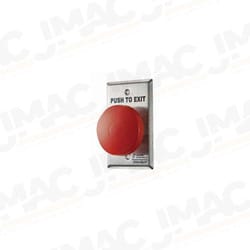 Alarm Controls TS-21RPN 2-1/2" Red Mushroom Pneumatic Pushbutton, PUSH TO EXIT Alarm Controls TS-21RPN 2-1/2" Red Mushroom Pneumatic Pushbutton, PUSH TO EXIT