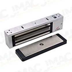 Dynalock 2011-US4-VOP Electromagnetic Lock, 1200lbs, Single Outswinging Door, Value Option Package, Satin Brass