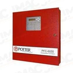 Potter Amseco PFC-6030 30 Point Addressable Fire Alarm Control Panel