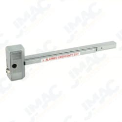 Alarm Lock 700X28WP Alarmed Panic Device, Weather Resistant, 36 Inch Bar, Battery Operated, Satin Aluminum