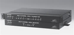 American Fibertek MTX8810C Module/Rack Video Source, Single Fiber, Eight Channel, FM Video, Sensornet Data, Multimode