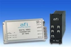 American Fibertek RR780C Eight Channel Digital Video Rack Card Receiver, Multimode