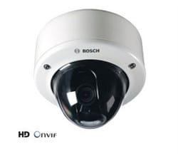 Bosch NIN-932-V10IPS FLEXIDOME IP Dynamic 7000 Dome Camera, Intelligent Video Analysis, 10 to 23mm Lens, Surface Mount Bracket