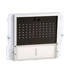 Comelit 33402 Two-Button Audio Module with Black Faceplate