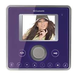 Comelit 6101F Rock Violet Template for Planux Monitor