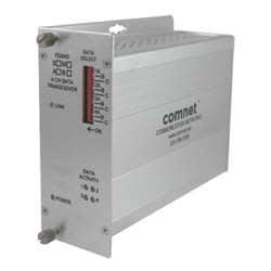 ComNet FDX4DM1A 4 Bi-Directional Data Channel Transreceiver, 1310/1550nm, Multimode