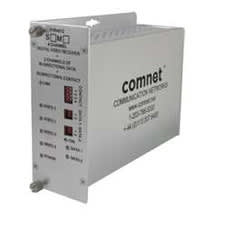 ComNet FVR4012M1 Receiver 4 Video/2 Bi-Directional Data/1 Contact Closure, Multimode