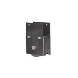 Doorking 1201-102 V-Wheel Assembly, 4" UHMW, Sleeve Bearing, 500 Lb Max Weight, Mounting Bracket