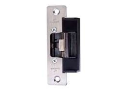 Dynalock 1604-S-LMS-US32D Electric Strike, ANSI Round Corner, "S" Profile, Lock Monitor Switch, Brushed Stainless Steel