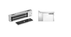 Dynalock 3000 Electromagnetic Lock, 1500lbs, Single Outswinging Door, Single Coil, Satin Aluminum