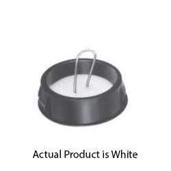 GRI PW-1.0-W Pre-Wire Plug, White, Self Locking